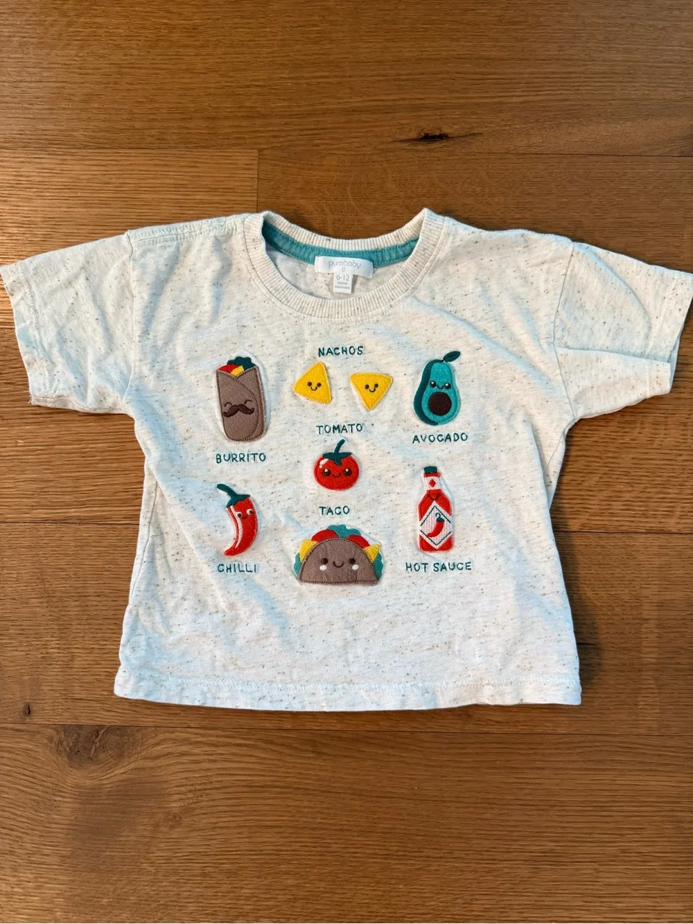 PUREBABY | Small Bites T-Shirt and Short Set